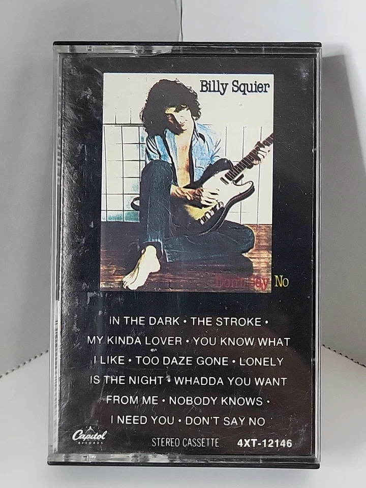 Don’t Say No - Billy Squier (Cassette, 1981, Capitol Records)   Foto 1 de 3