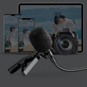 Microphone Lavalier R��duction Bruit Avanc�� pour Capture Audio Professionnelle - Zdjęcie 1 z 14
