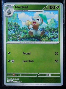 ME01: Mega Evolution Nuzleaf Reverse Holo #014/132 - Bild 1 von 2