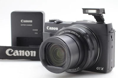 【Mint】  Canon Power Shot G1X Mark II Black 13.1MP Digital Camera from Japan - Image 1 of 4