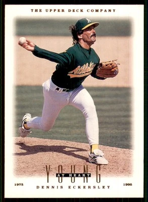 1996 Upper Deck #101 Dennis Eckersley Oakland Athletics - Image 1 of 2