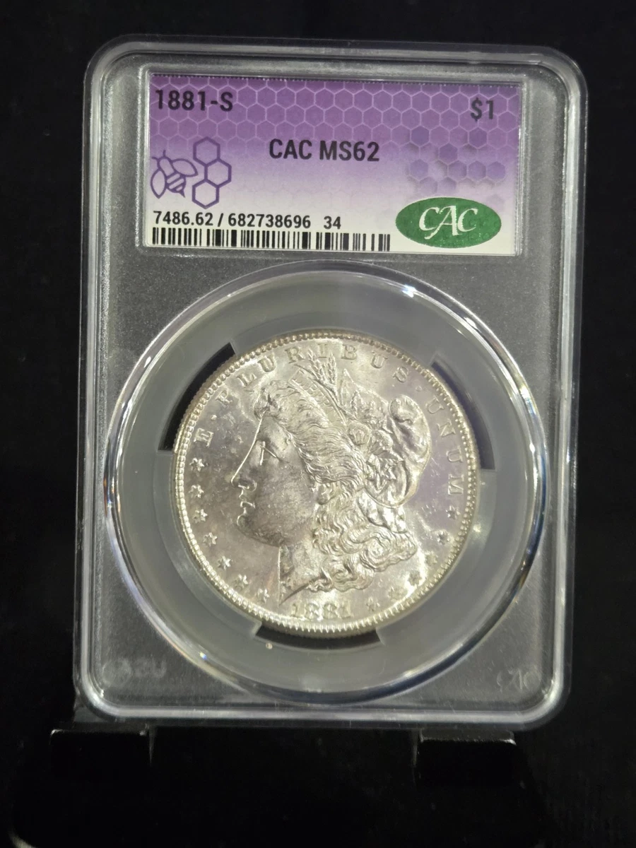 1881 MS 62 Graded Morgan Dollars for sale | eBay