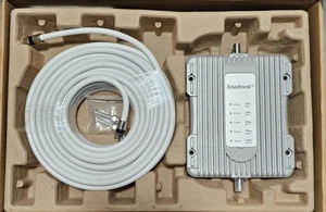 Amazboost Cell Phone Booster for Home, Cell Phone Signal Booster Kit, All U.S. - Picture 1 of 5