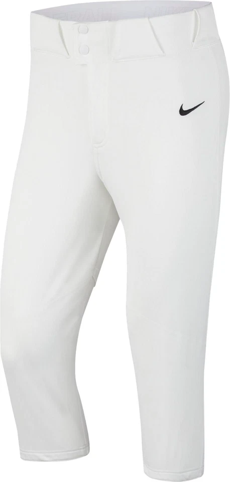 Nike Baseball Pants Kids Solid White BQ6442-100 Size S
