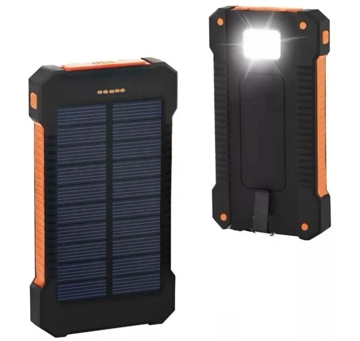 ✅ SUPER CAPACITY Portable Solar Phone Power Bank Charger iPhone Android Laptop - Image 1 of 4