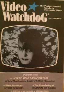 Video Watchdog Magazine # 1 (1990 / Premiere Issue / A Bold Look At Jess Franco) - Picture 1 of 4
