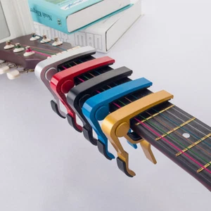 Advanced guitar capo quick change tune clamp acoustic electric classic guita_z8 - Picture 1 of 11