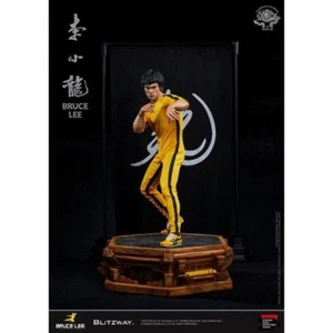 Bruce Lee Superb Scale Statua 1/4 50th Anniversary Tribute 55 cm BLITZWAY - Afbeelding 1 van 24