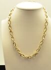 STERLING SILVER CURB LINK CHAIN NECKLACE  #FMT077