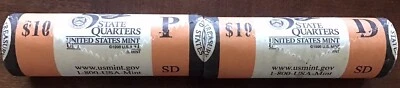 2006-P D South Dakota 50 States Quarter Two Roll Set - Image 1 of 3