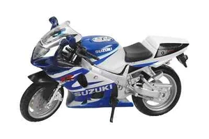 Bburago 1:18 Scale Suzuki GSX-R750 Motorcycle Sport - Picture 1 of 2