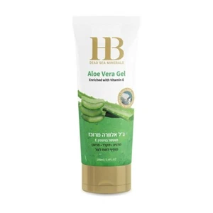 Gel de aloe vera H&B 180 ml 6,35 oz minerales del Mar Muerto enriquecido con vitamina E - Imagen 1 de 3