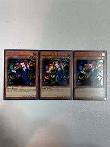 yugioh tour guide from the underworld secret rare 3x ra01-en005 playset RA01 - Picture 1 of 1
