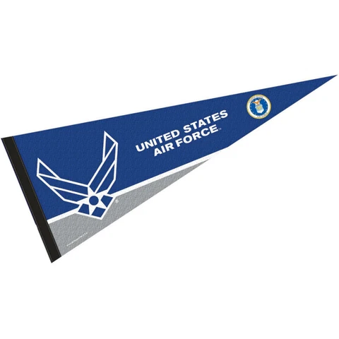 Air Force Falcons Insignia Seal Emblem Full Size Pennant Cover