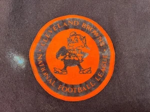 Manta Pendleton de lana pura de 50 x 60 pulgadas de fútbol americano NFL Cleveland Browns de la década de 1960 - Imagen 1 de 2