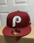 PHILADELPHIA PHILLIES New Era 59Fifty FITTED Hat MESH BACK SIZE 7