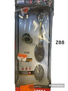 Juego de manijas monocilíndricas Kwikset Tustin con SmartKey en níquel satinado - Imagen 1 de 1