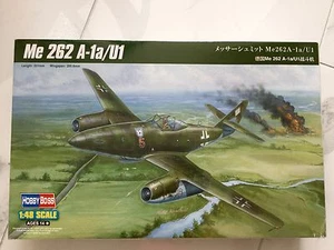 HOBBY BOSS 1/48 WW II GERMAN MESSERSCHMITT ME 262 A-1/U1 JET FIGHTER # 80370 F/S - Picture 1 of 4