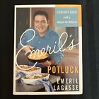 Emeril's Potluck by Emeril Lagasse SIGNED HC/DJ 1st Edition LIKE NEW 2004