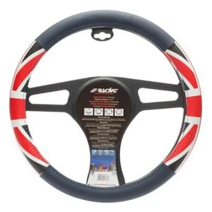 Universal Steering Wheel Cover United Kingdom Flag UK Diameter 37-39Cm - Picture 1 of 1