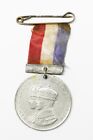 King George VI and Queen Elizabeth Vintage 1937 Commemorative Coronation Medal