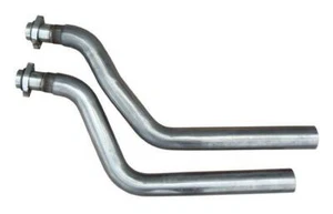 64-66 Mustang 289 Stainless Down Pipe - 2.5" Intermediate Exhaust Pair - Picture 1 of 5