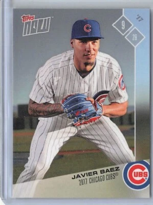 2017 Topps Now #OD-305 Javier Baez Chicago Cubs - Image 1 of 2