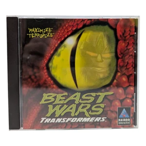 Beast Wars Transformers PC 1998 Jewel Case Disco Manual Completo Juego de Computadora - Imagen 1 de 9