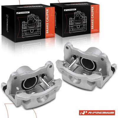 Pinza de freno delantera 2 piezas para Toyota Corolla Matrix Pontiac Vibe 2003-2008 Foto 1 de 4