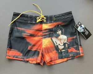 NUOVO NOS VINTAGE Dragonfly Co. THE DOORS JIM MORRISON Pantaloncini da nuoto da tavola JUNIOR M 5 - Foto 1 di 19