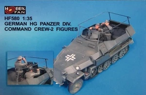 Hobby Fan 1/35 German HG Panzer Div. command crew (2 resin figs) - HF580 - Picture 1 of 1