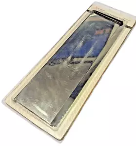 306 X 96Mm Sandleford Boîte Aux Lettres Interne Flap | Chrome Poli - Photo 1/4
