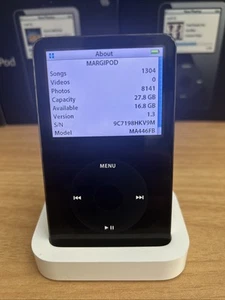  iPod classic 5.5 generation 30 gb. Wolfson DAC. 13 Hours Use!!!👌 - Picture 1 of 8