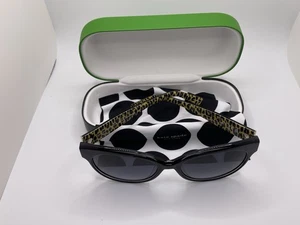 Kate Spade Aubriella Sonnenbrille G/S HWJ 90 schwarz graue Gläser. Katzenauge - Bild 1 von 7