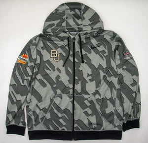 Nike Therma Fit Grey Camo Full Zip Hoodie Herren Gr. XXL - Bild 1 von 2