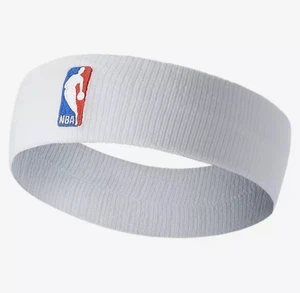NIKE NBA BASKETBALL HEADBAND ELITE DRI-FIT WIDE SWEATBAND TRAINING GYM SPORTS - Picture 1 of 5