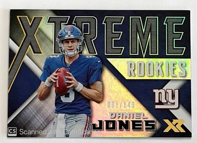 2019 Panini XR Xtreme Rookies /149 Daniel Jones #X-2 RC - Image 1 of 2