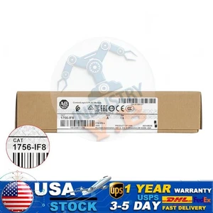 Allen-Bradley 1756-IF8 Ser A 1756IF8 ControlLogix 8 Point A/I Module New Sealed - Picture 1 of 4