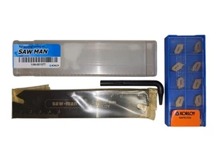 KORLOY Lama da taglio SPB 432 e SP400 NC3030 inserto 10 pezzi - Foto 1 di 3