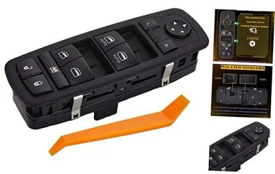 3+0 Metal PINS Power Window Switch.Fits for2012-2017 Dodge Grand Caravan,2012 - Image 1 of 4