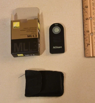 Nikon Wireless ML-L3 Remote Shutter Release (new in opened box) - Image 1 of 4