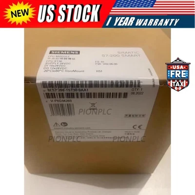New Siemens 6ES7288-1ST30-0AA1 6ES72881ST300AA1 SIMATIC S7-200 SMART CPU ST30 - Image 1 of 4