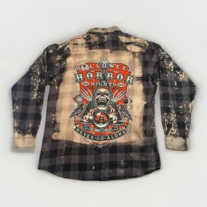 Franela Universal Studios HHN 2023 Halloween Horror Nights Never Go Alone talla M - Imagen 1 de 8