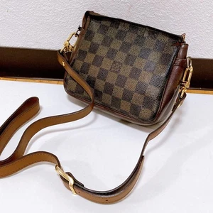 Louis Vuitton Damier Women's Shoulder Bag Truce Make Accessoire Crossbody Brown - Picture 1 of 12