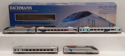 Bachmann 01205 Amtrak Acela Express HO Gauge Electric Starter Train Set with DCC - Image 1 of 4