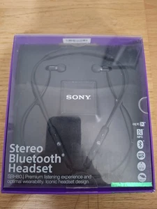 Sony SBH-80 Authentic Genuine OEM Stereo BlueTooth Head Set Ear Phones Bud SBH80 - Picture 1 of 9