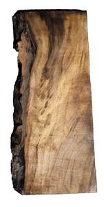 FIGURED MYRTLEWOOD BLANK TURNING CRAFTING WOODWORKING APPROX 18x8x1.25 IN - Picture 1 of 2