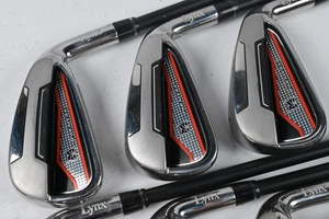 Lynx Parallax 2017 Irons / 5-PW+SW / Senior Flex KBS TGI 60 Shafts - Picture 1 of 7