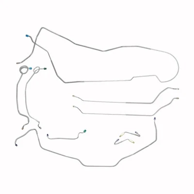 1970 Chevrolet Chevelle Malibu conjunto de linha de freio linhas homem kit de bateria tubos HDT OE - Imagem 1 de 4