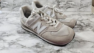 New Balance 574 Womens Size 12 Cream WL574EW - Picture 1 of 7